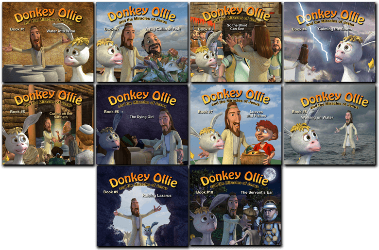 1. Donkey Ollie and the Miracles of Jesus